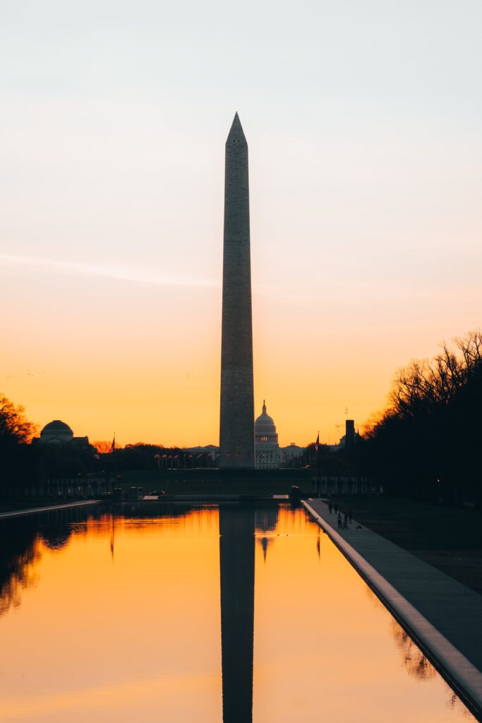 Como é Washington em Maio