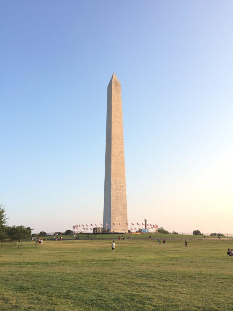 Como é Washington em Maio