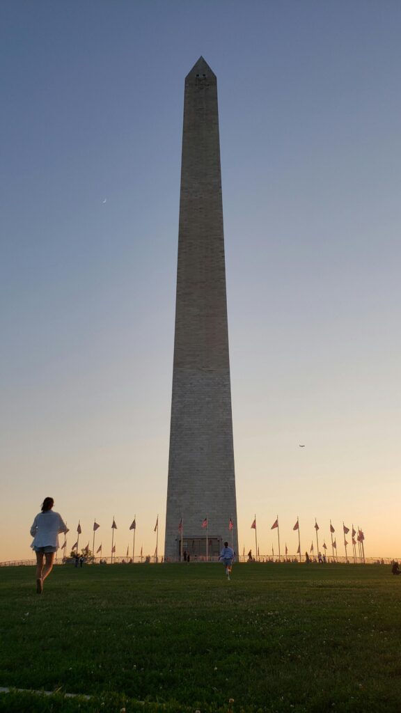 Como é Washington em Maio