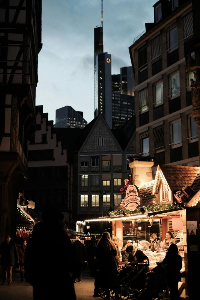 Como é Frankfurt em Dezembro